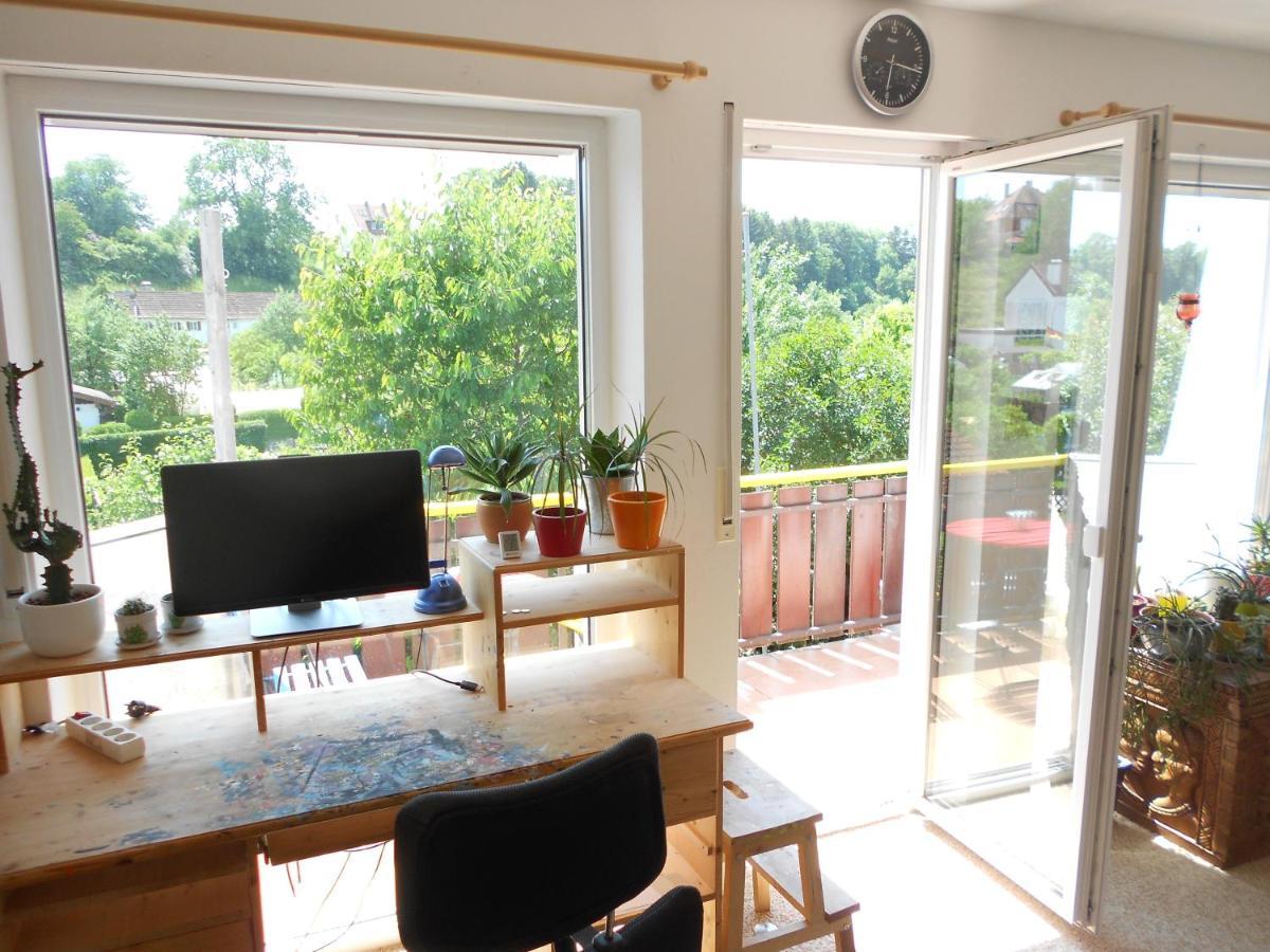 Grosses Zimmer Bad Kueche Wohnzimmer Terasse Garten Zentral Ruhig Landsberg am Lech Exteriér fotografie